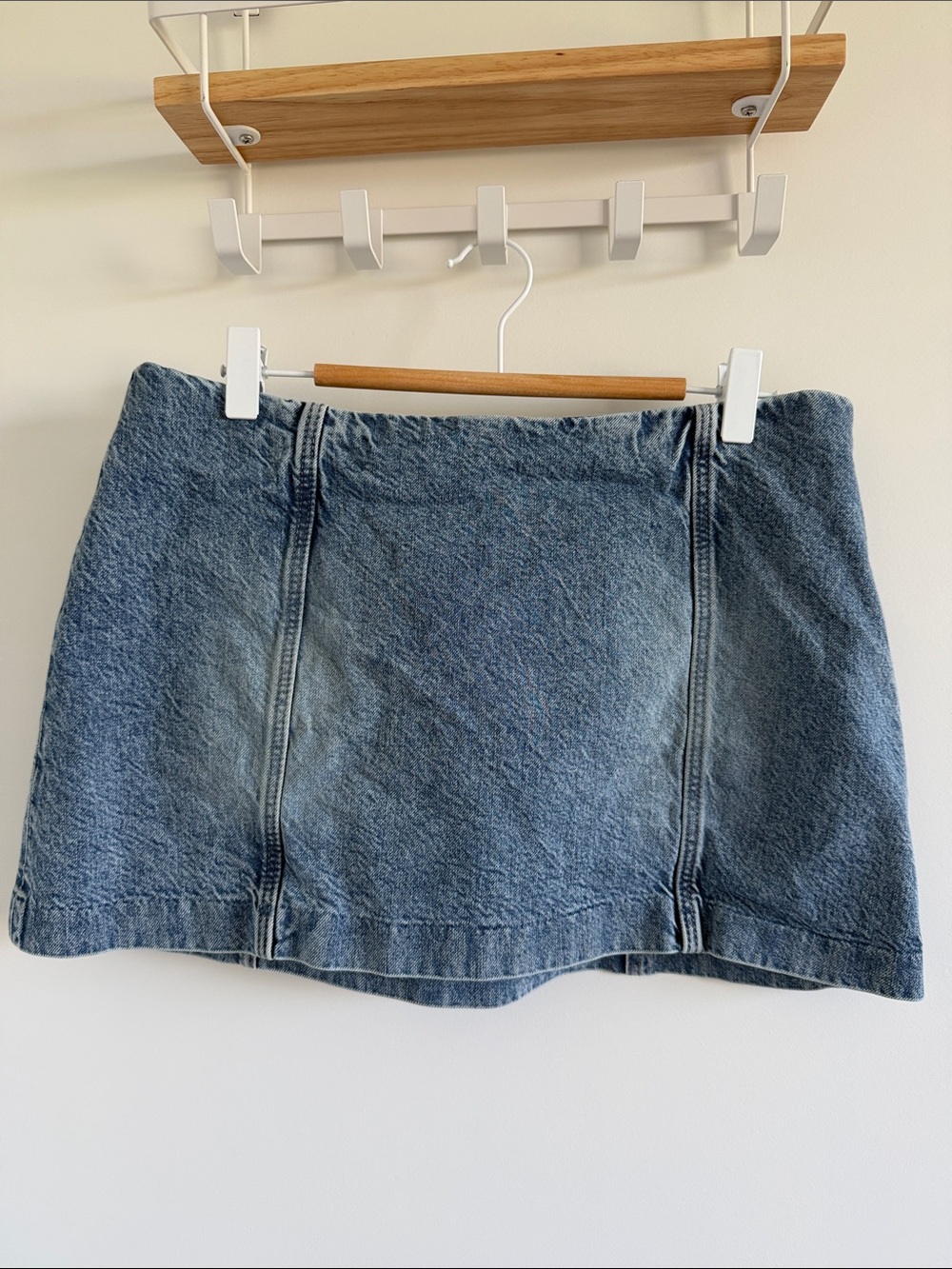 Divided Light Blue Denim Mini Skirt